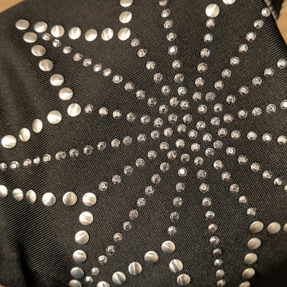 Electric Yoga Studded Sparkle Star Tights Leggings - Picture 7 of 7